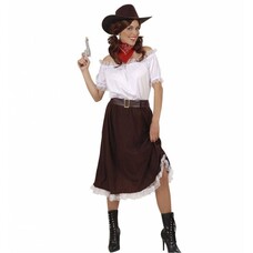 Karnevalskostüm Cowgirl Shirt (luxus)