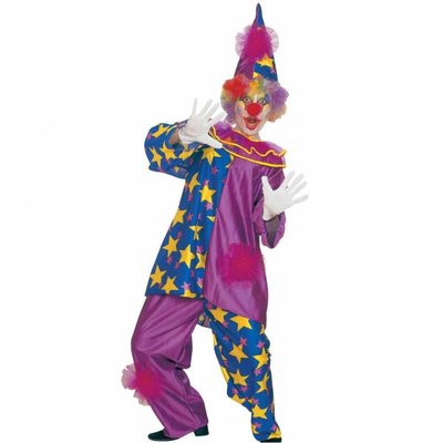 Karnevalskostüm Sternen Clown