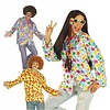 Karnevalsbluse: Hippie- Flowerpower -shirt
