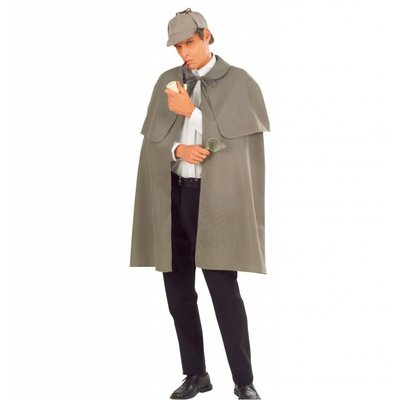 Faschingskostüm Brauner Mantel mit Kragen (100 cm)