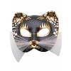 Karneval- & Fest Zubehör: Augenmaske Katze