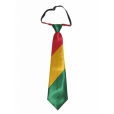 Karneval- & Fest Zubehör: Krawatte rot/gelb/grün