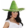 Sombrero: Mexikanischer grüner Sombrero mit Pompoms