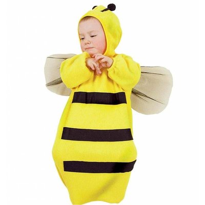 Karnevalskleidung Baby: Strampelsack Biene