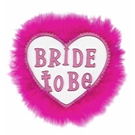 Karnevals-zubehör Brosche Fem Bride to be