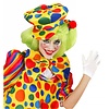 Clownsaccessoires: Maxi Clowns-fliege mit Punkten