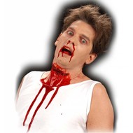 Horroraccessoires: Kehle durchgeschnitten Horroraccessoires: Kehle durchgeschnitten