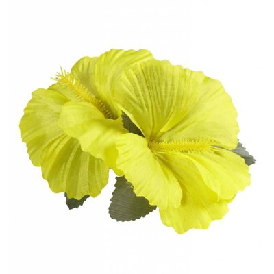 Faschings Kleidergeschäft: Hawaii Haarnadel in gelb