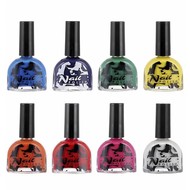 Faschingskosmetik: Nagellack 2 Farben