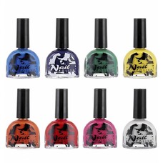 Faschingskosmetik: Nagellack 2 Farben