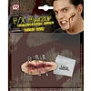 Horroraccessoires: Mit Steckbolzen verschlossenen Wunde