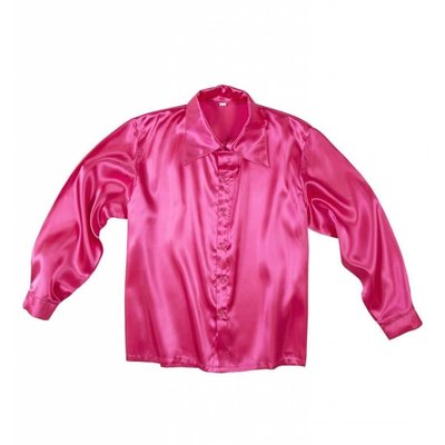 Karnevals-bluse: Disco Bluse Bert in rosa