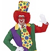 Hüte: Clowns-zylinder mit Punkten