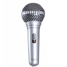 Faschings-accessoiren Aufblasbarer Mikrofon (25 cm)