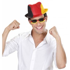 Faschings-accessoiren Felz-hüte in nationalen Fahnen-farben