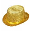 Faschings-accessoires: Hut in gold of silber Lurex