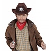 Faschings-accessoires: Kinder Cowboy-hüte in braun of schwarz