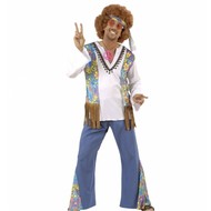 Karnevalskostüm Woodstock Hippie Mann Karnevalskostüm Woodstock Hippie Mann