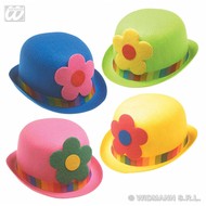 Steifer Hut Clown mit Dekoration Steifer Hut Clown mit Dekoration