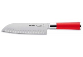 SANTOKUMESSER RED SPIRIT MIT KULLENSCHLIFF 18cm