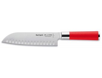 SANTOKUMESSER RED SPIRIT MIT KULLENSCHLIFF 18cm