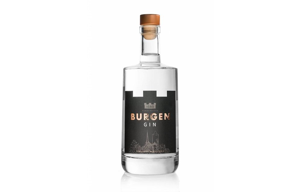 BURGEN GIN handcrafted 45% vol. 0.5 Liter
