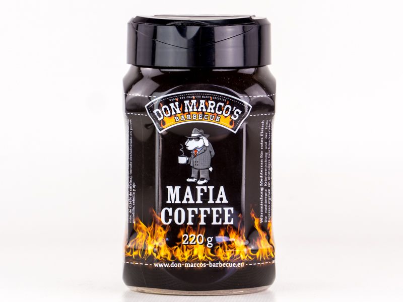 Don Marco’s Mafia Coffee Rub / 220g Streuer