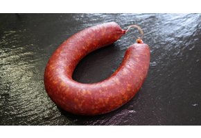 Rinderwurst im Ring frisch geräuchert