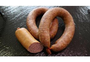 LEBERWURST IM RING GERÄUCHERT