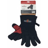 Grillfürst Grillhandschuhe / 1 Paar in Leder - Größe L