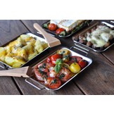 Grillfürst Grillpfännchen 2er Set mit Schabern