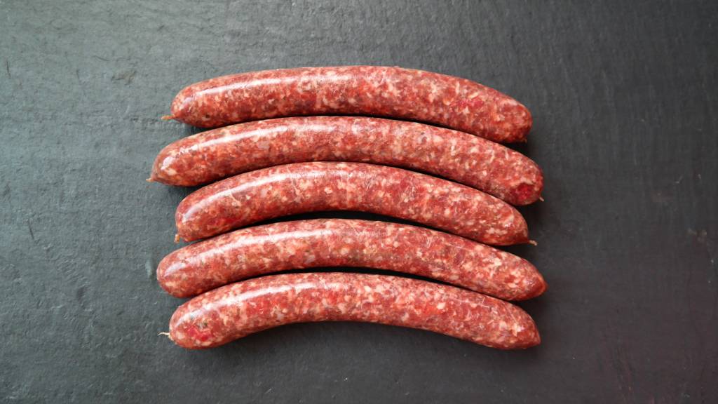 OCHSENGRILLER / RINDERBRATWURST