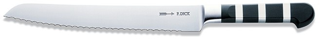Universalmesser 32 cm mit Wellenschliff Serie 1905 von Dick