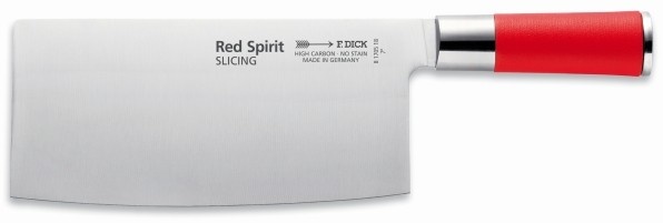 F. DICK Chin. Kochmesser (Slicer) Red Spirit, 18 cm