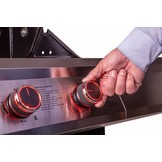 Grillfürst G310E 3-Brenner Gasgrill mit Hochtemperaturbrenner und Edelstahl Rosten