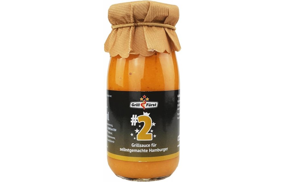 Grillfürst BBQ Sauce No. #2, die Burger Sauce