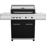 Grillfürst G410E 4-Brenner Gasgrill mit Hochtemperaturbrenner und Edelstahl Rosten