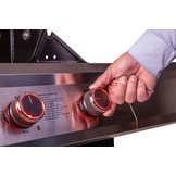 Grillfürst G410E 4-Brenner Gasgrill mit Hochtemperaturbrenner und Edelstahl Rosten