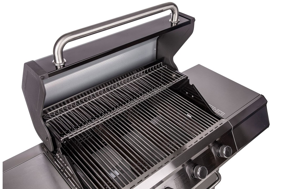 Grillfürst G410E 4-Brenner Gasgrill mit Hochtemperaturbrenner und Edelstahl Rosten