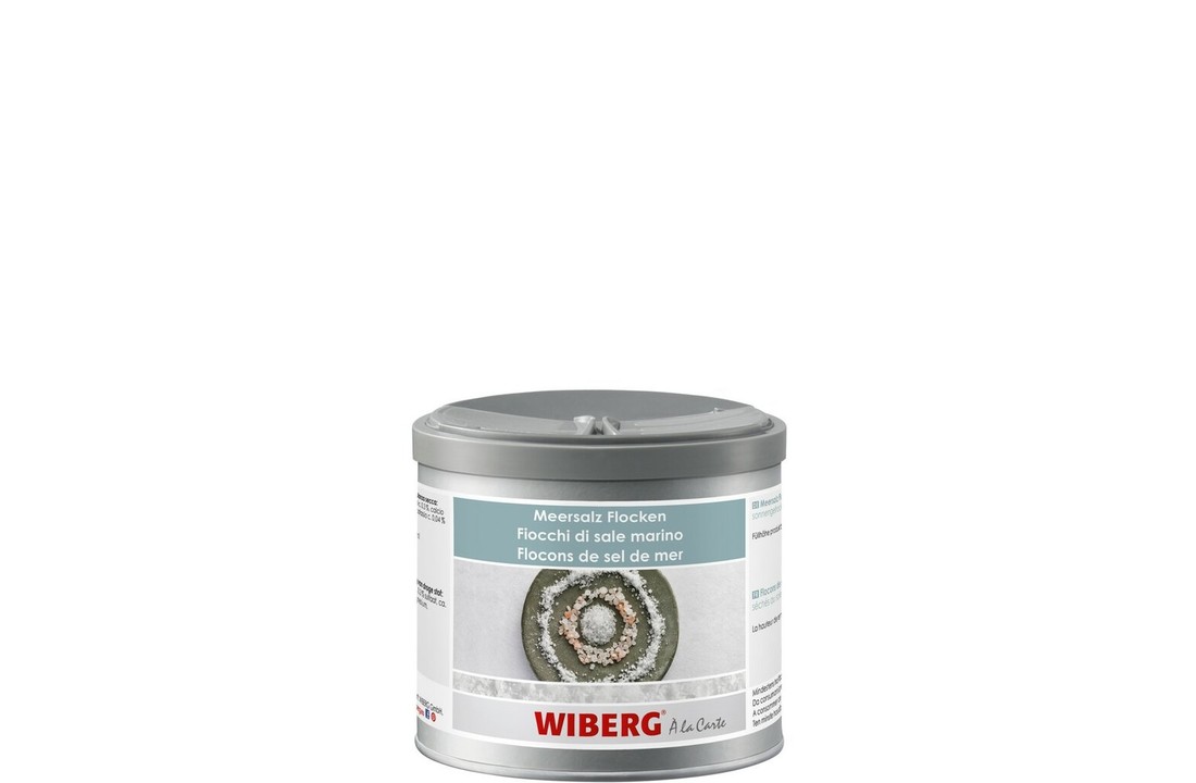 Wiberg Meersalz Flocken sonnengetrocknet - 350 g Packung