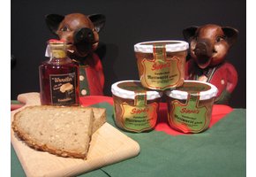 Mettwurst gekocht im Glas