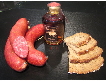 RINDERWURST HALBE FRISCH GERÄUCHERT