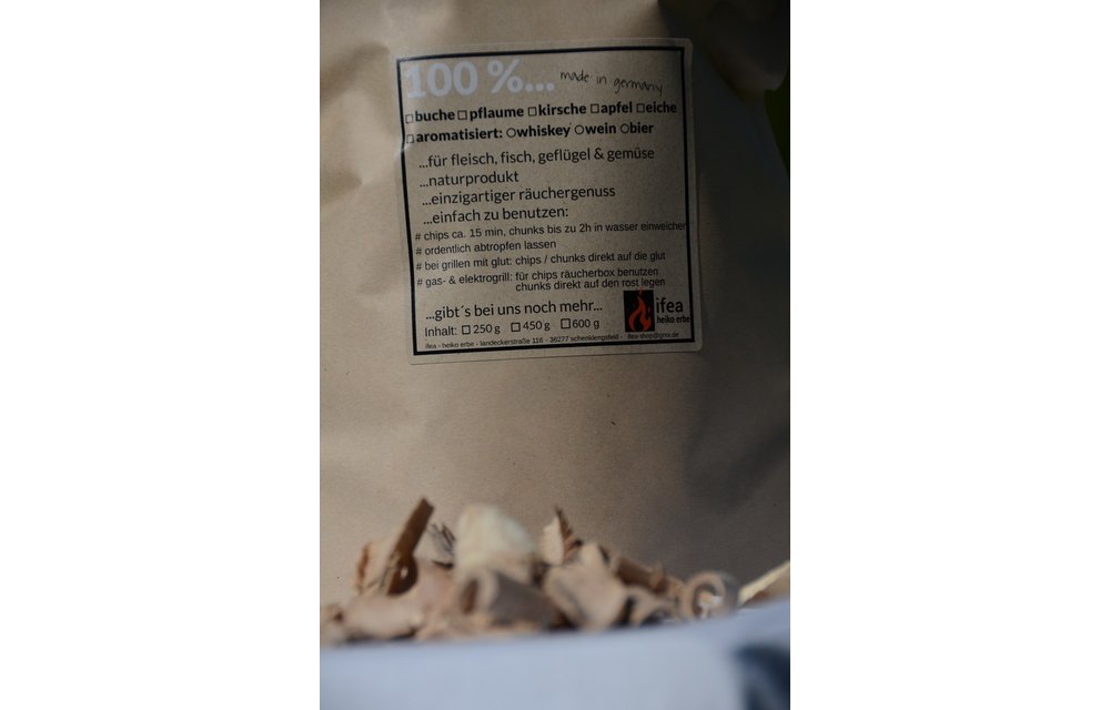Räucherchips Kirsche - Premium - 1,5l