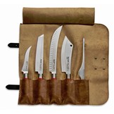 Leder-Rolltasche Red Spirit von F.Dick 6-tlg