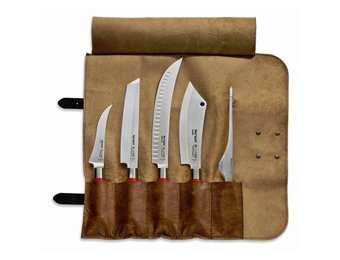 Leder-Rolltasche Red Spirit