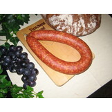 Bratwurst im Ring "Knackwurst" geräuchert