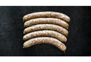 Bärlauch Bratwürstchen