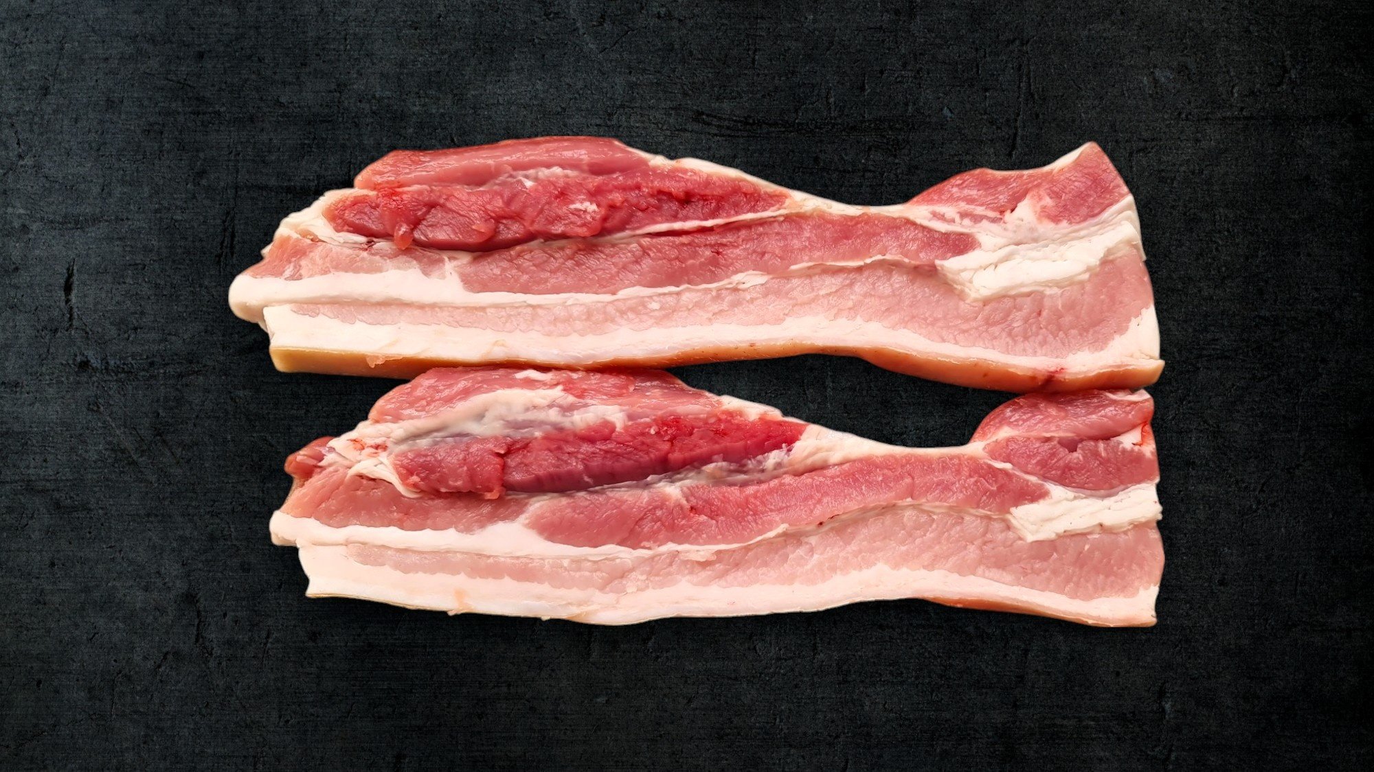 BAUCHSCHEIBEN VOM STROHSCHWEIN