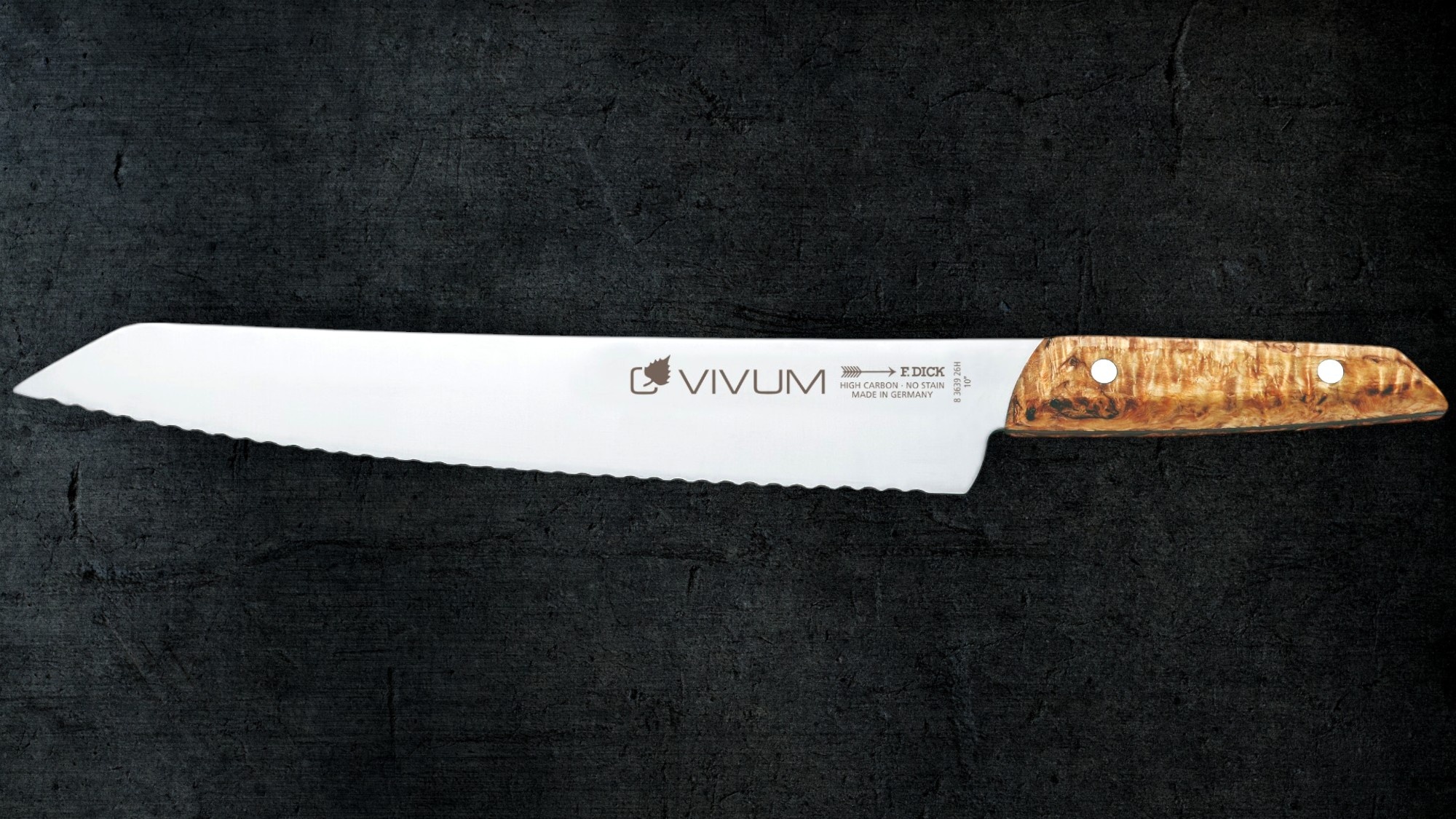 VIVUM BROTMESSER, WELLENSCHLIFF HIER ONLINE KAUFEN