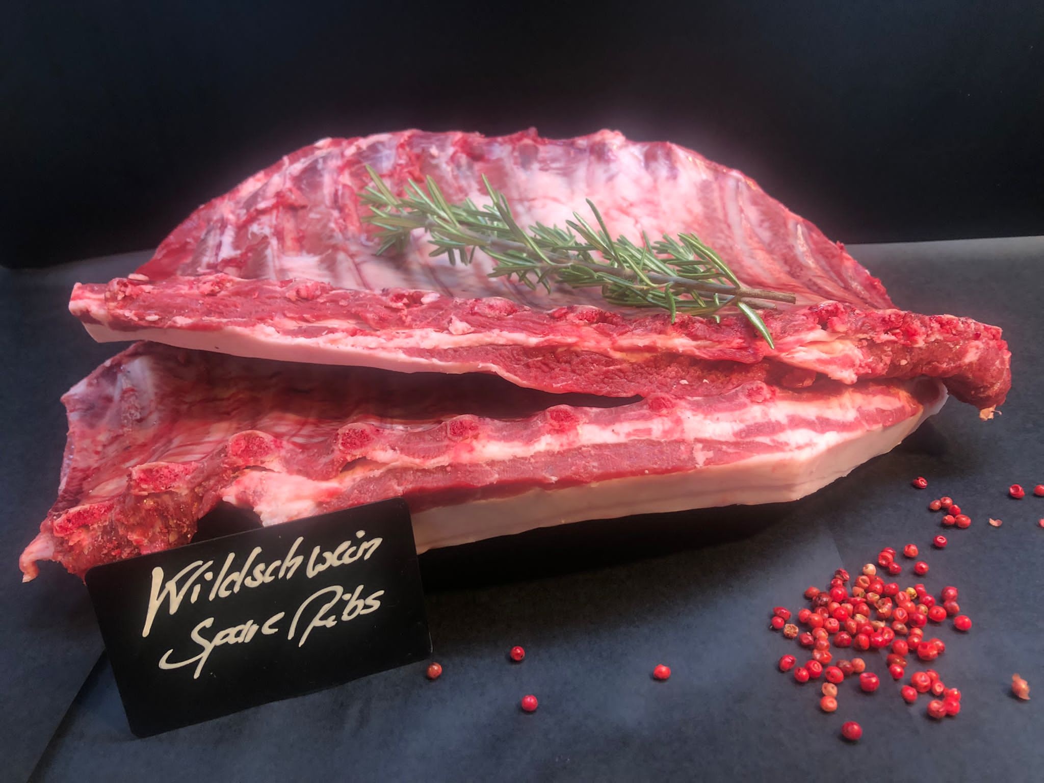 WILDSCHWEIN RIBS ST. LOUIS CUT